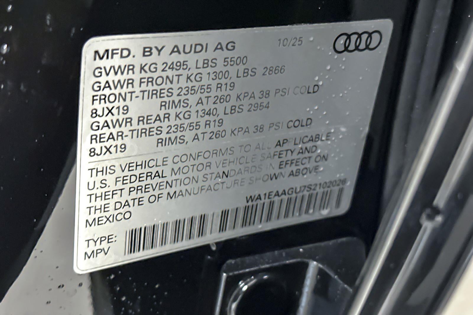 2025 Audi Q5 Sportback Premium Plus