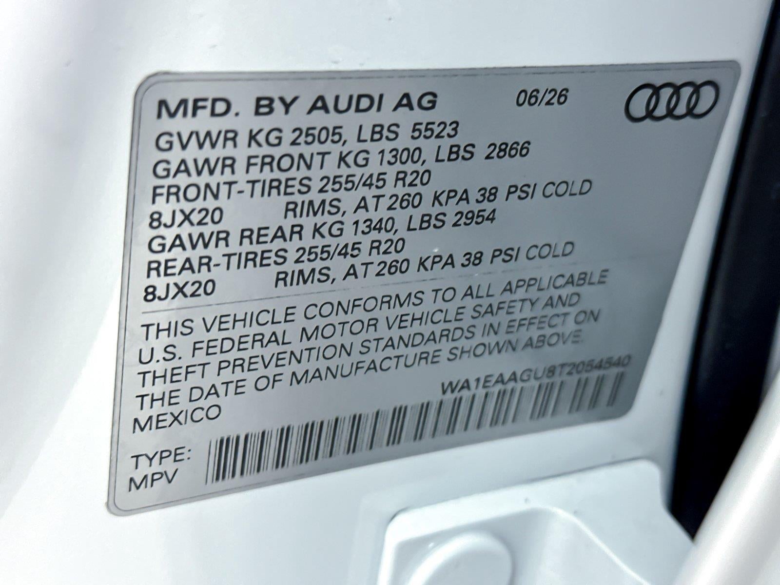 2026 Audi Q5 Sportback Premium Plus