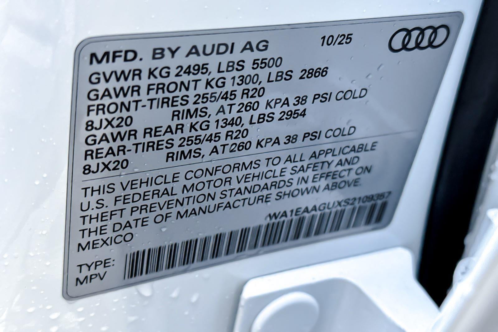 2025 Audi Q5 Sportback Premium Plus