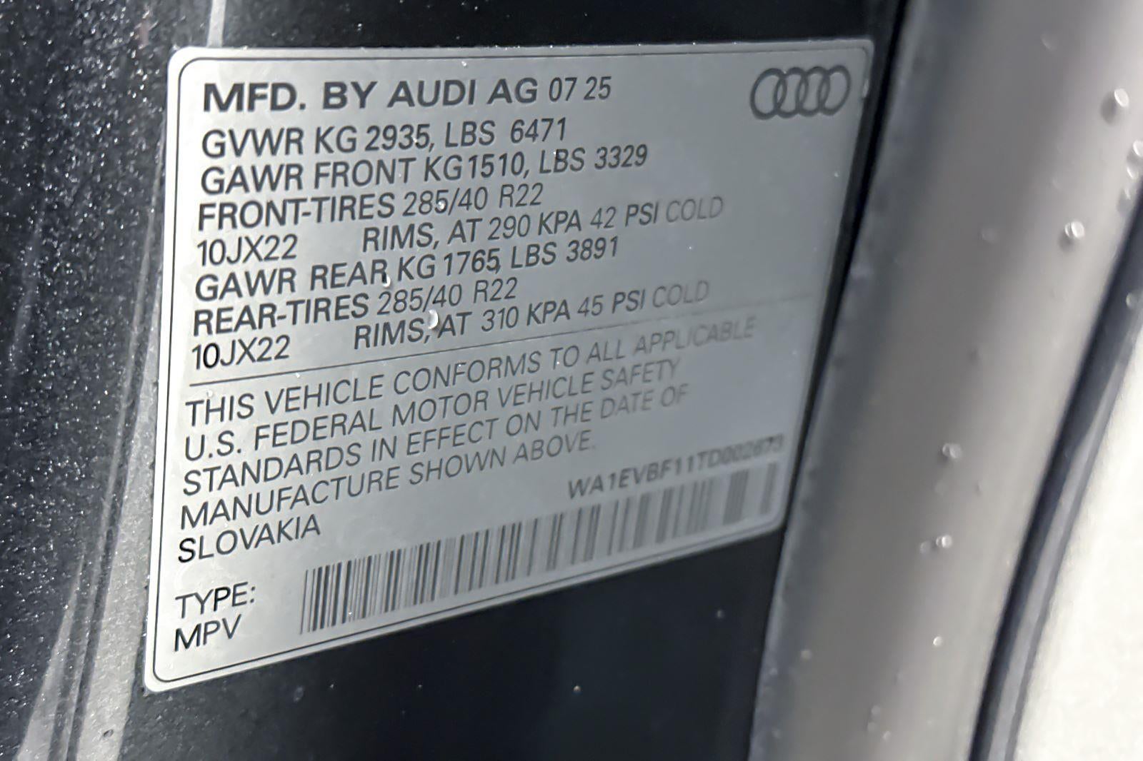 2026 Audi Q8 Premium Plus