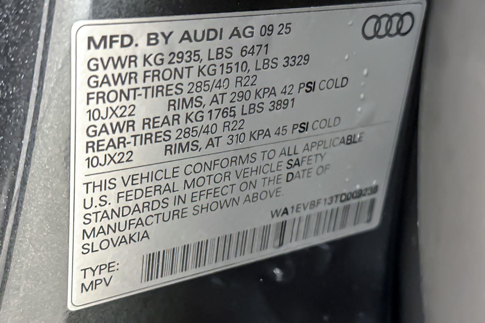 2026 Audi Q8 Premium Plus