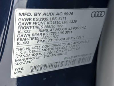 2026 Audi Q8 Premium Plus