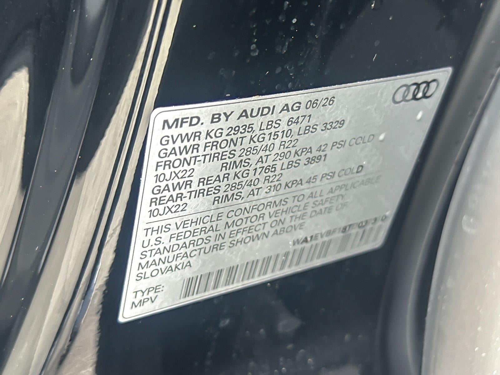 2026 Audi Q8 Premium Plus