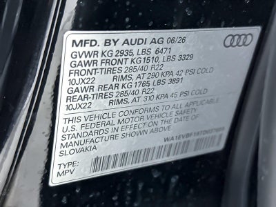 2026 Audi Q8 Premium Plus