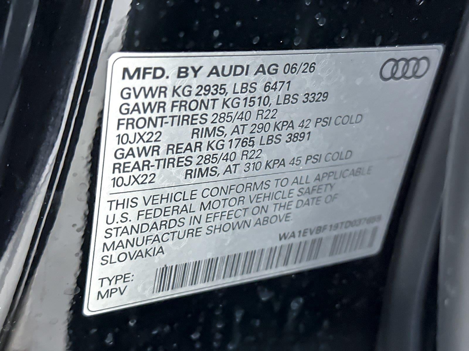 2026 Audi Q8 Premium Plus