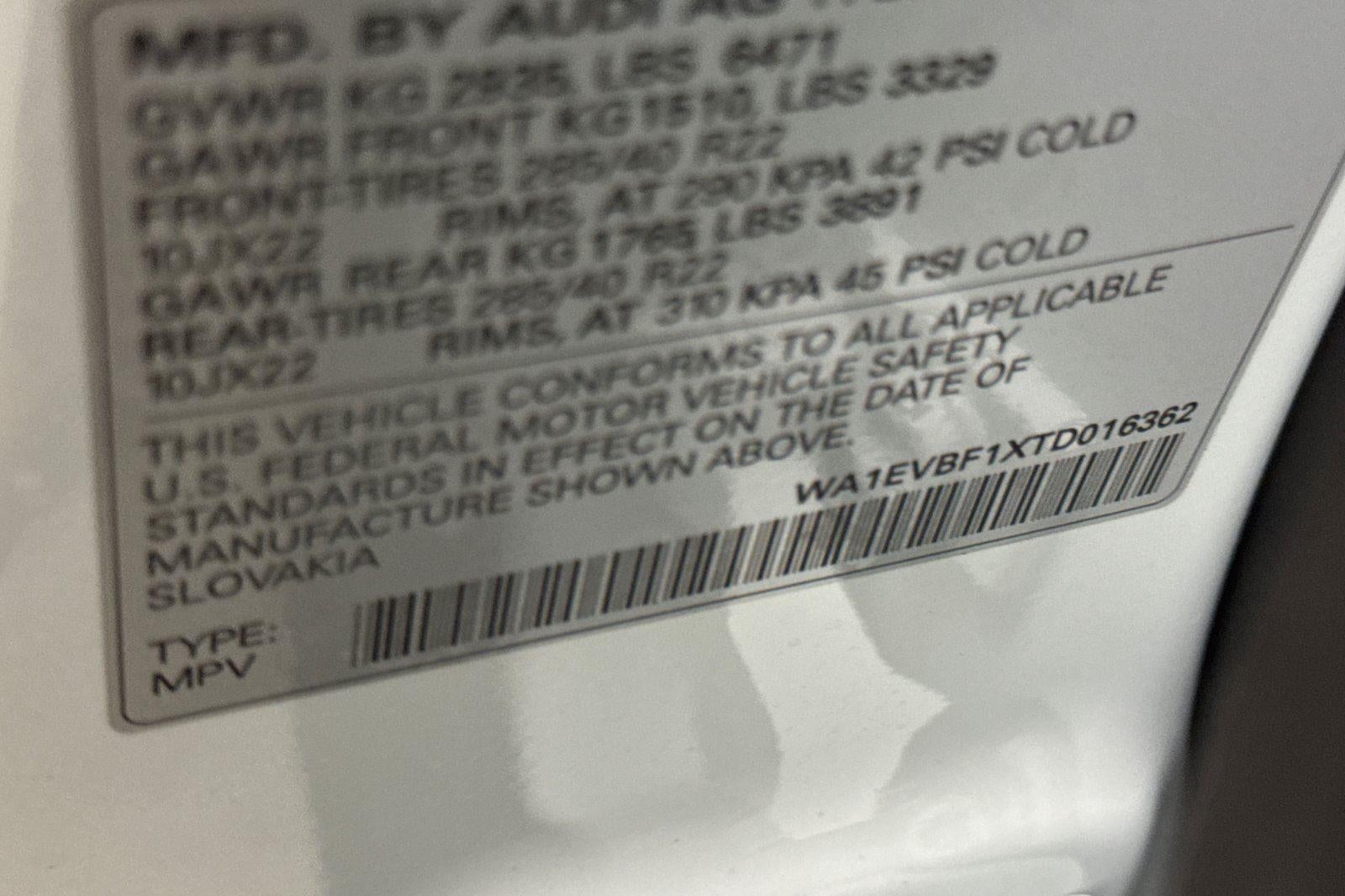 2026 Audi Q8 Premium Plus