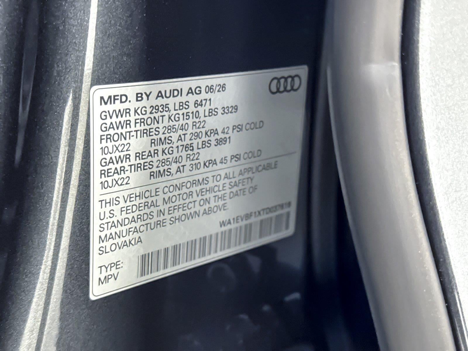 2026 Audi Q8 Premium Plus