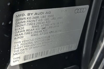 2025 Audi Q5 Sportback Prestige