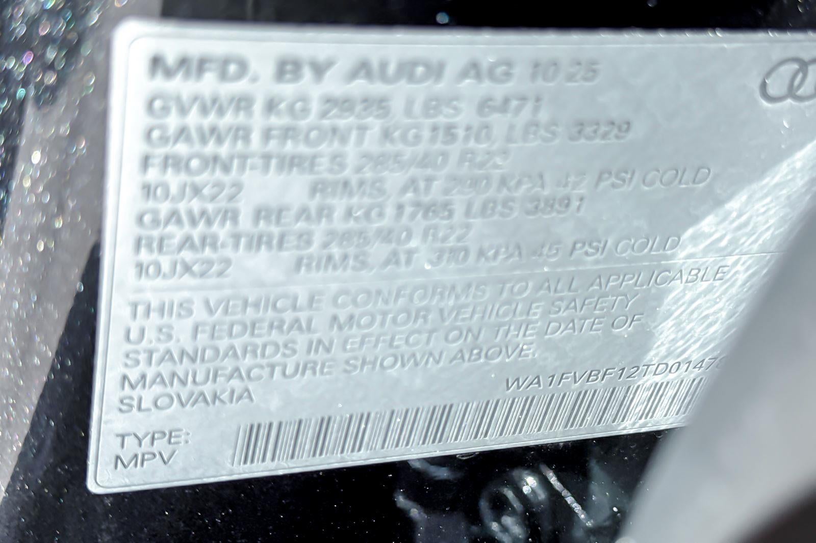 2026 Audi Q8 Prestige