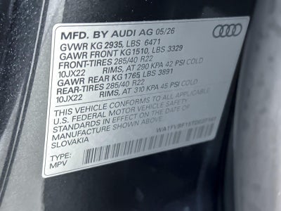 2026 Audi Q8 Prestige