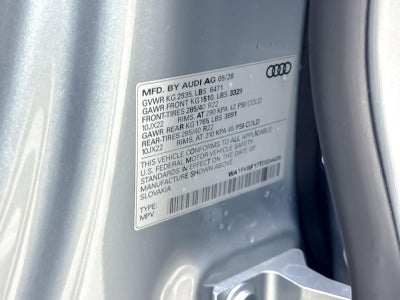 2026 Audi Q8 Prestige