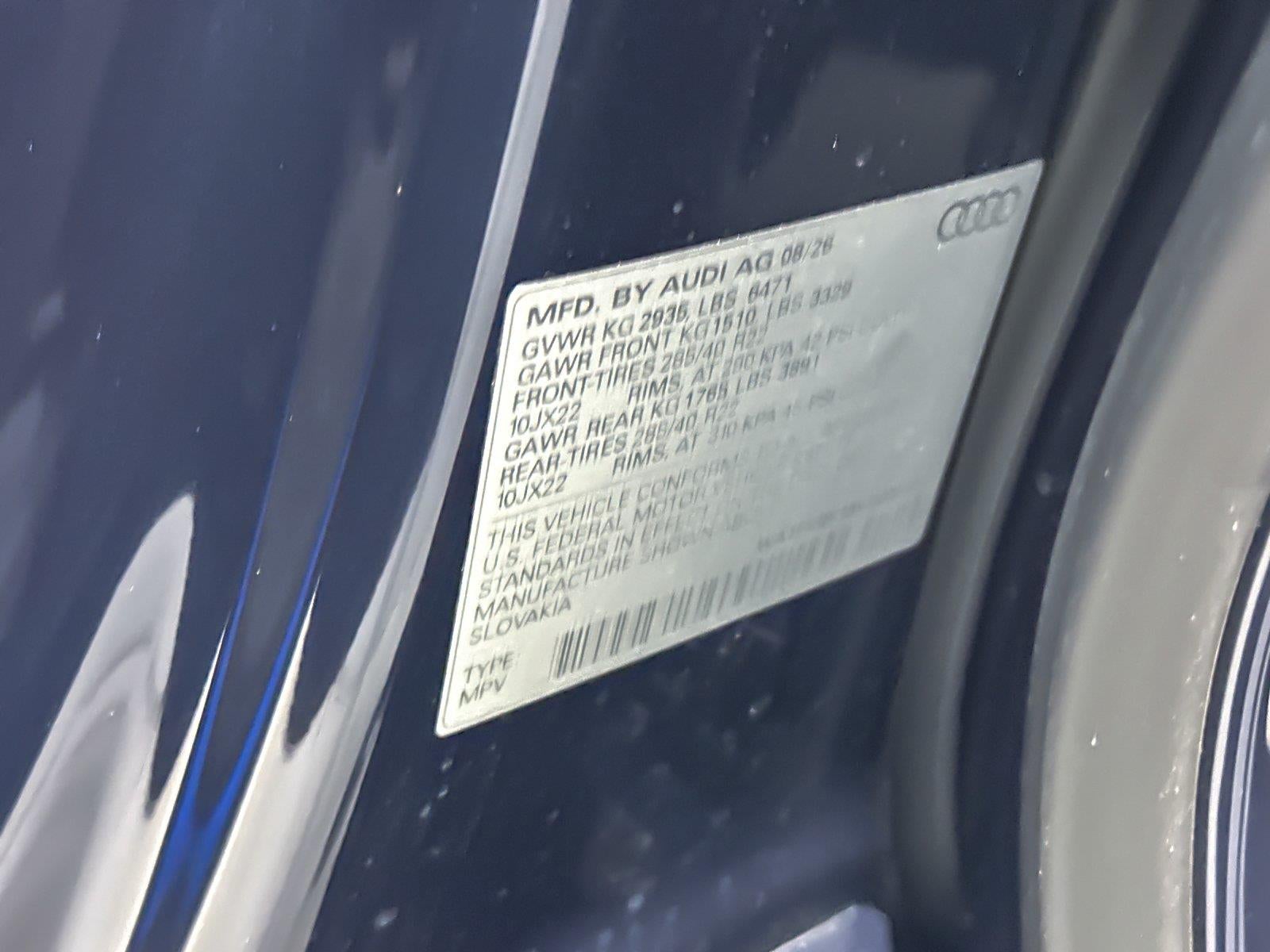 2027 Audi Q8 Prestige