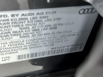 2026 Audi Q7 Premium Plus