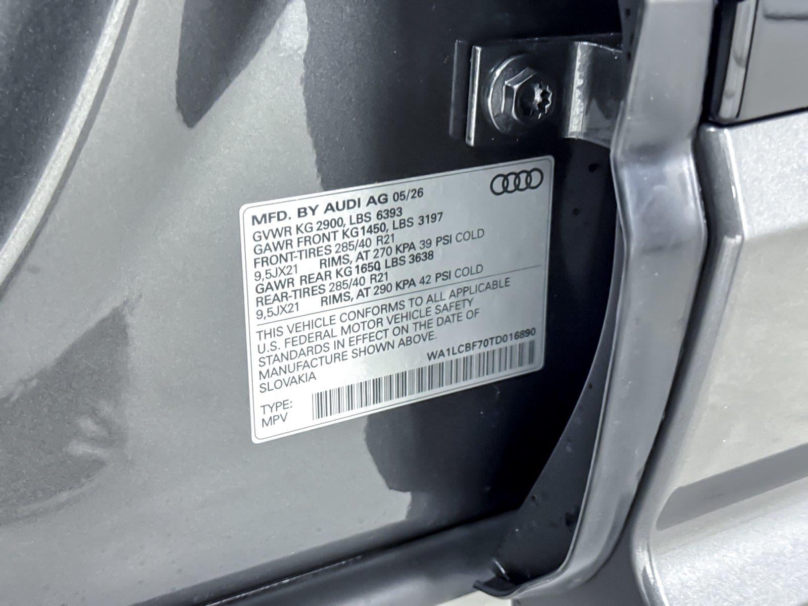 2026 Audi Q7 Premium Plus