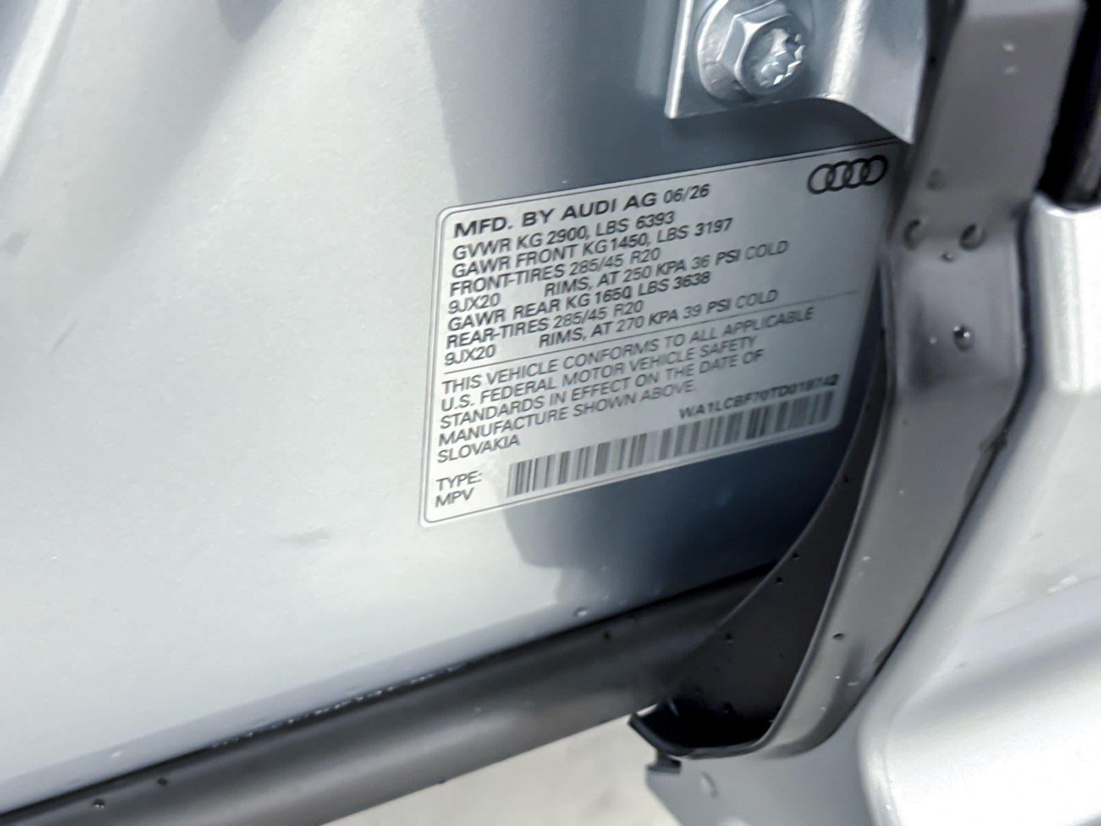 2026 Audi Q7 Premium Plus