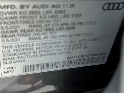 2026 Audi Q7 Premium Plus