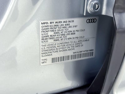 2026 Audi Q7 Premium Plus