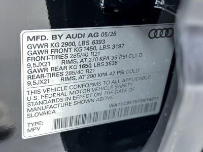 2026 Audi Q7 Premium Plus