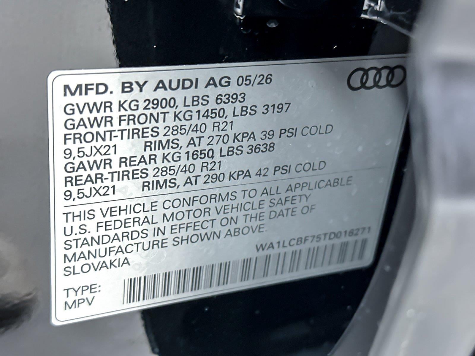 2026 Audi Q7 Premium Plus