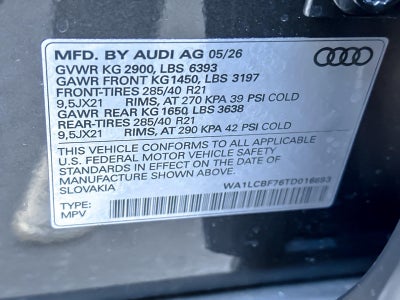 2026 Audi Q7 Premium Plus