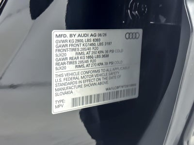 2026 Audi Q7 Premium Plus
