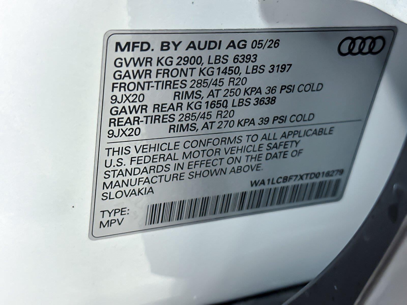 2026 Audi Q7 Premium Plus