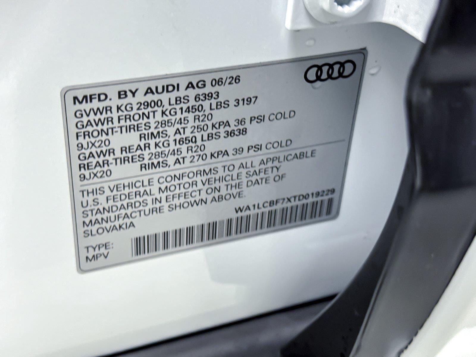 2026 Audi Q7 Premium Plus