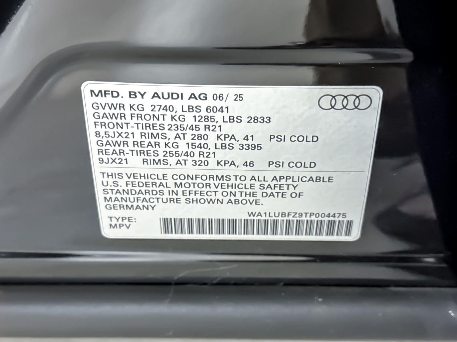 2026 Audi Q4 e-tron Premium Plus