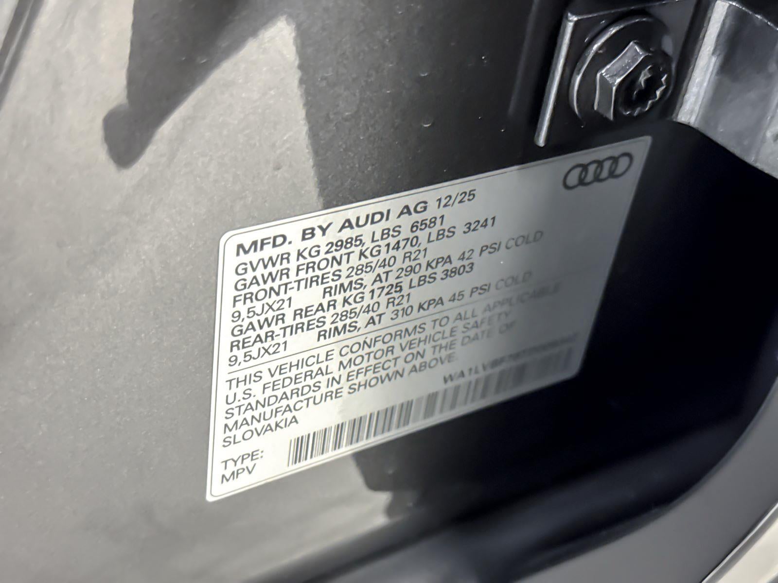 2026 Audi Q7 Premium Plus