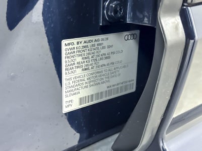 2026 Audi Q7 S line Premium Plus