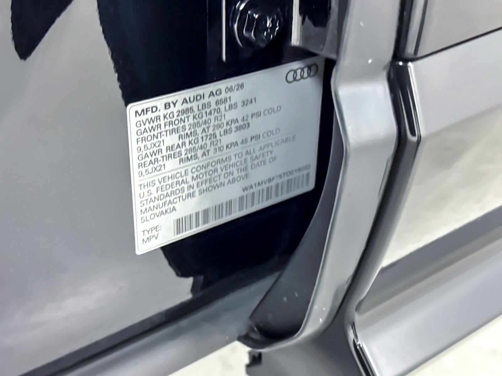 2026 Audi Q7 S line Premium Plus