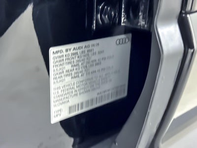 2026 Audi Q7 S line Premium Plus