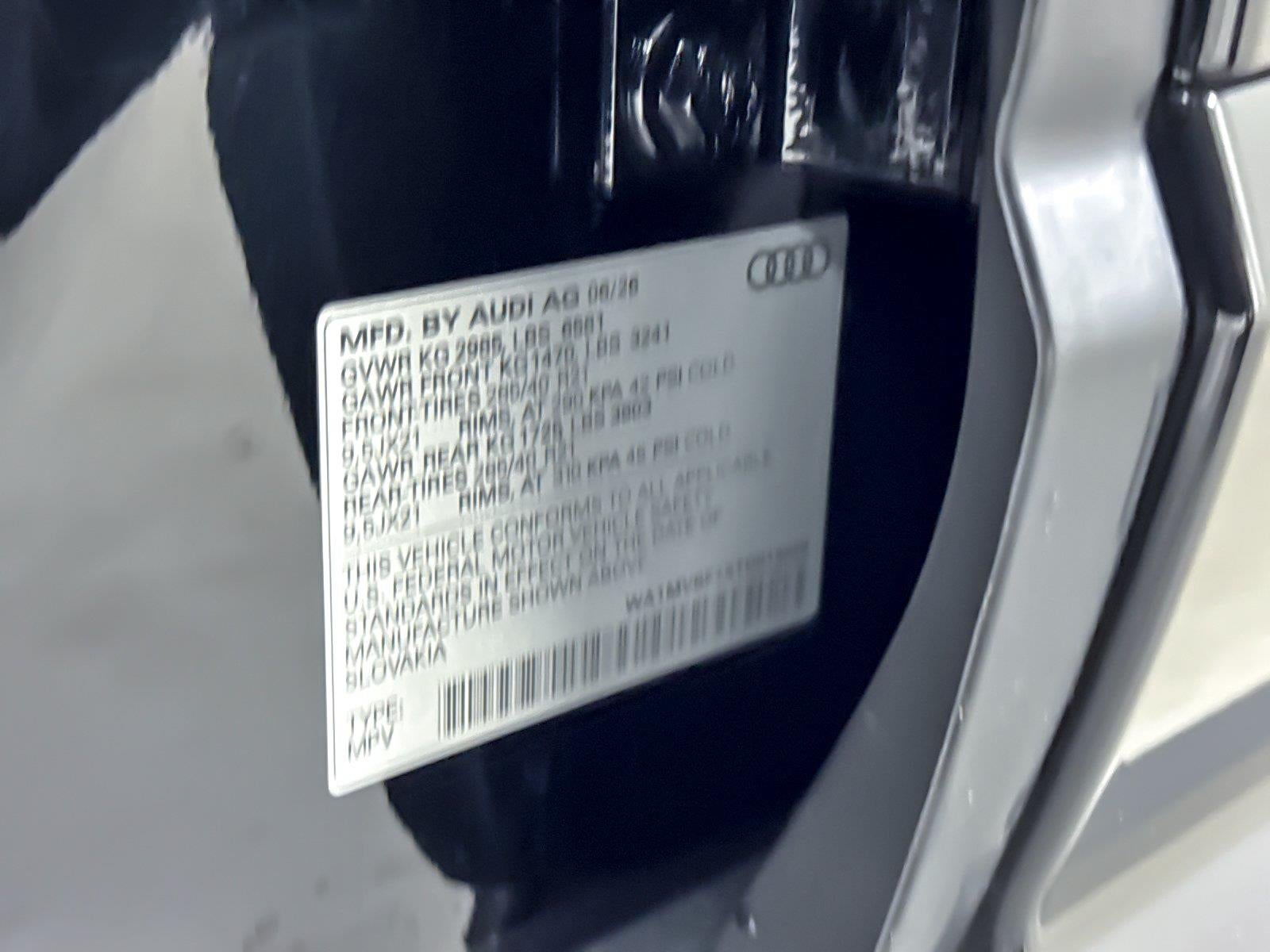 2026 Audi Q7 S line Premium Plus