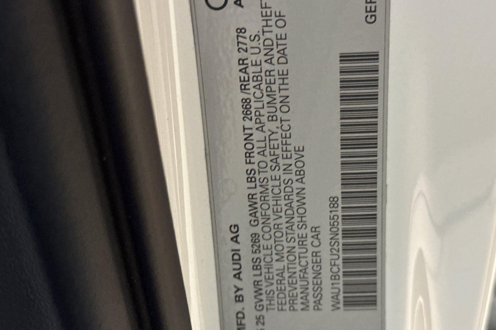 2025 Audi A5 Premium