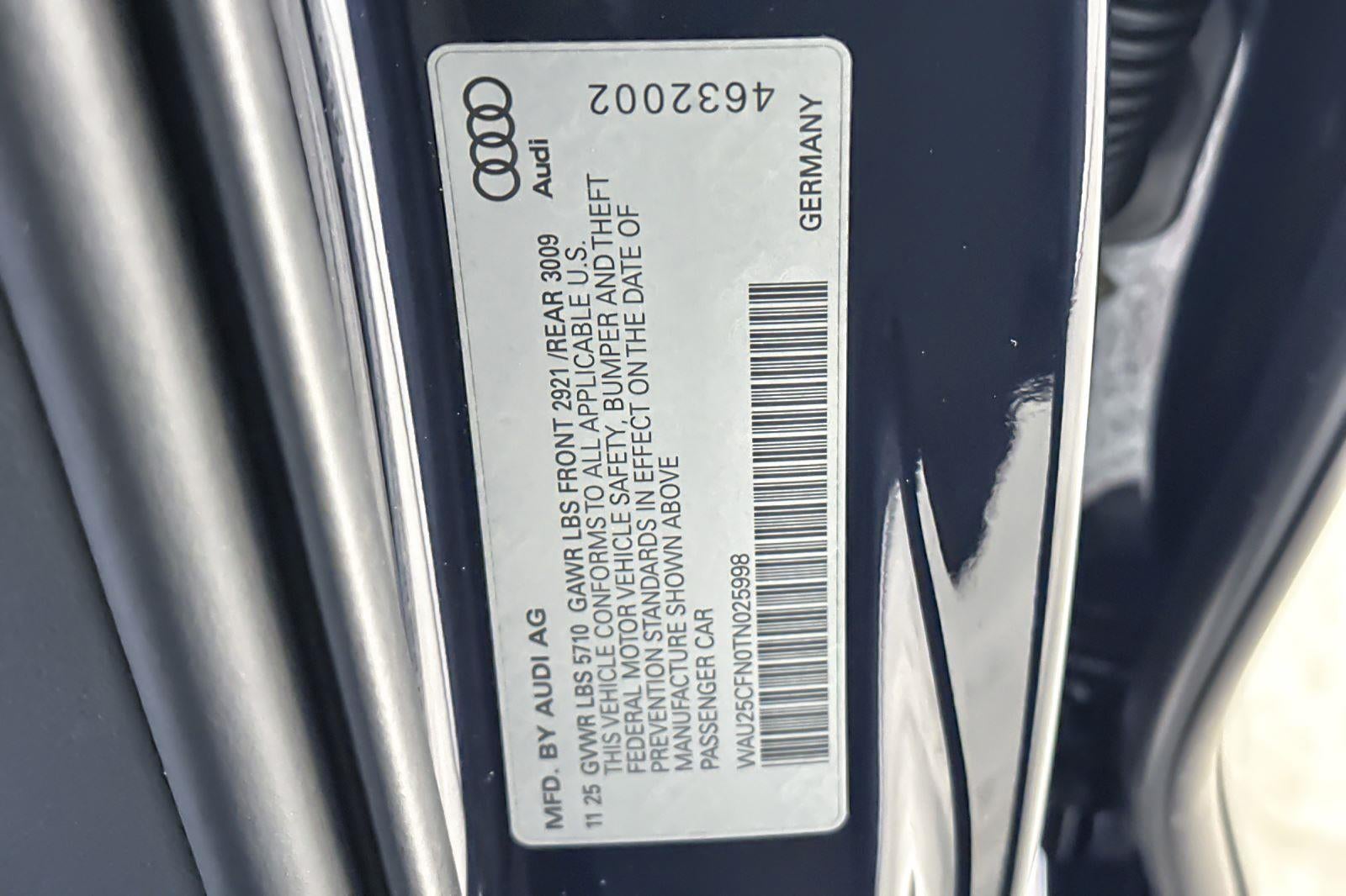 2026 Audi A6 Sedan Premium Plus