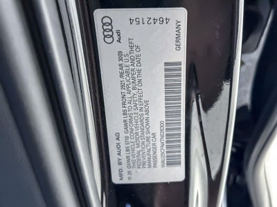 2026 Audi A6 Sedan Premium Plus
