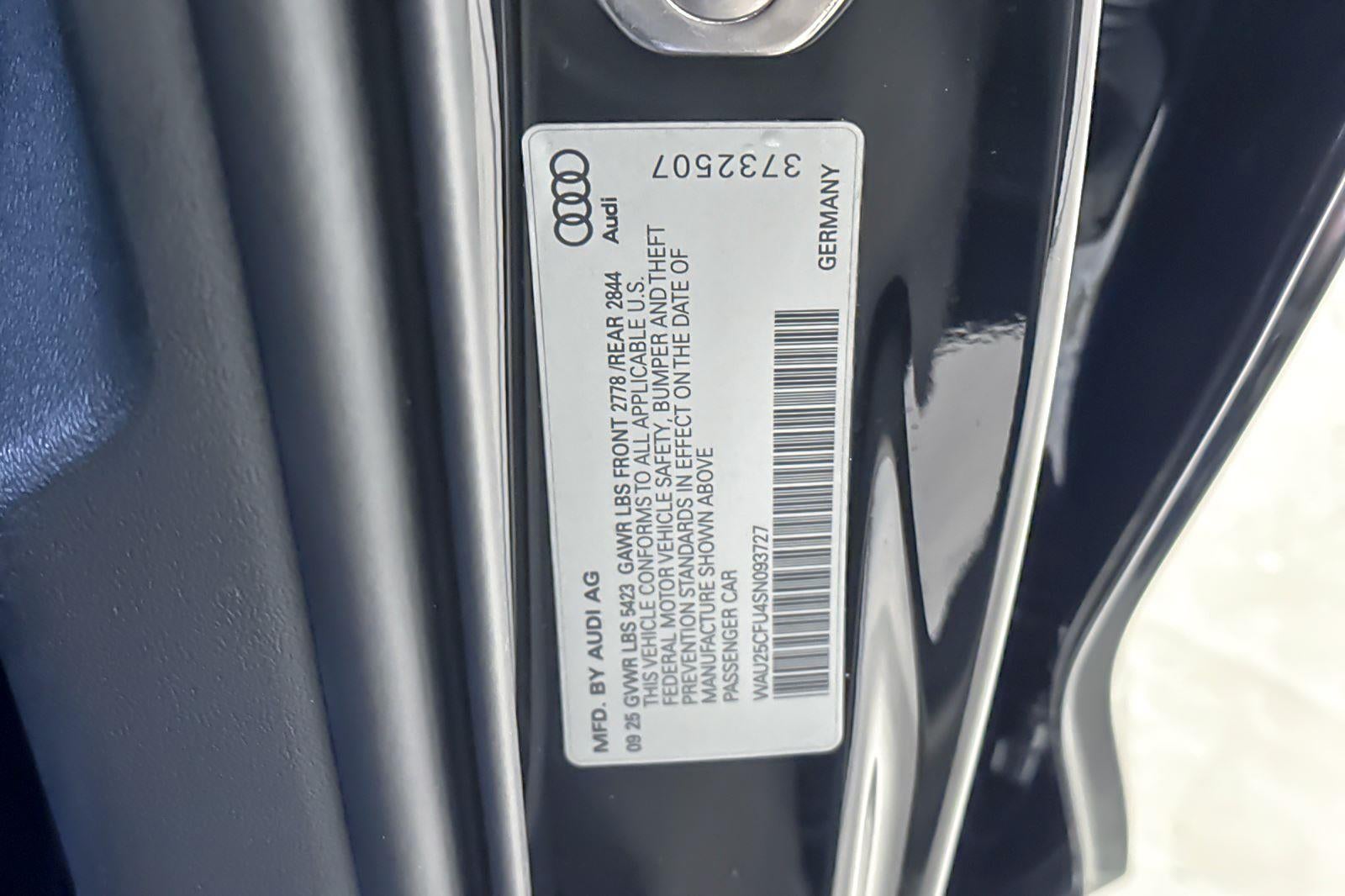 2025 Audi S5 Premium Plus