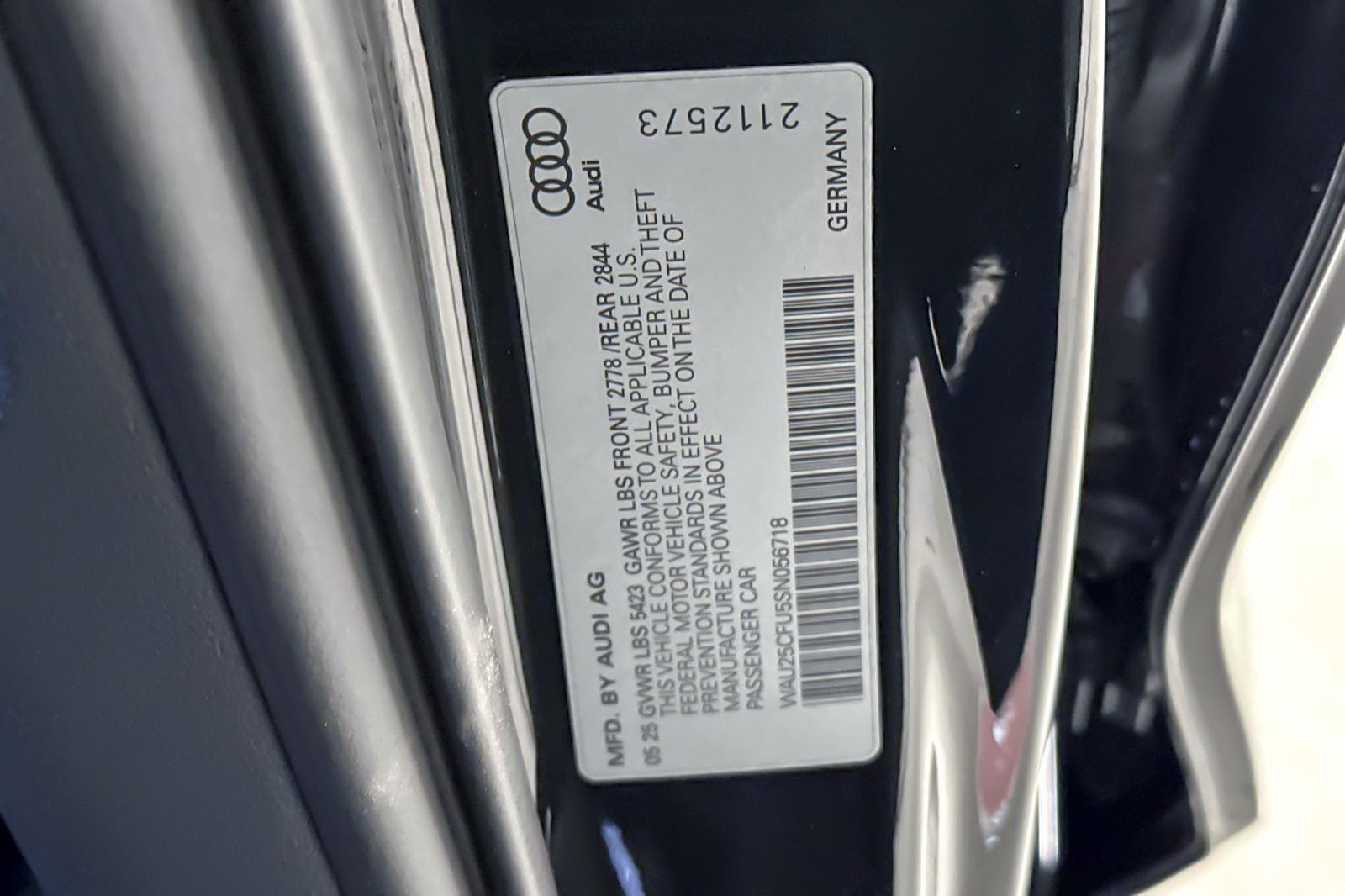 2025 Audi S5 Premium Plus