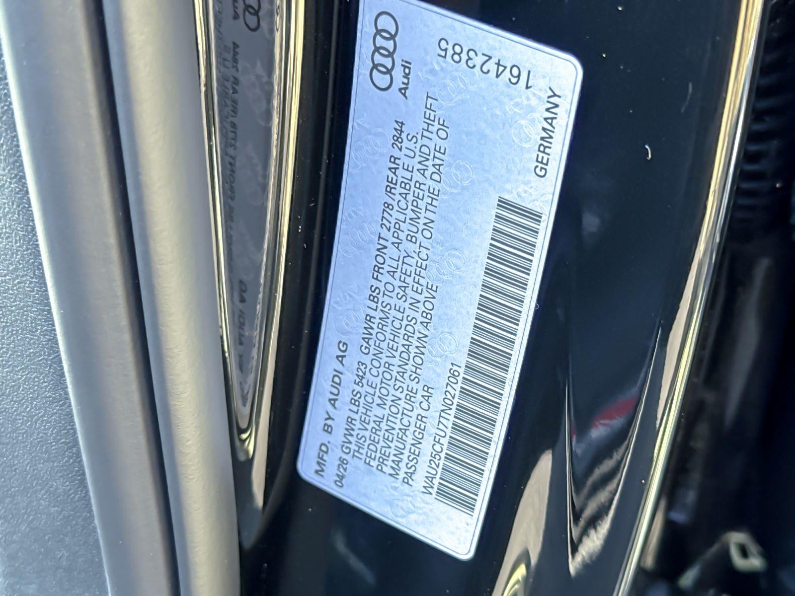 2026 Audi S5 Premium Plus