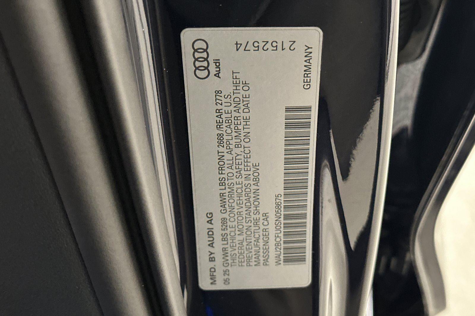 2025 Audi A5 Premium Plus