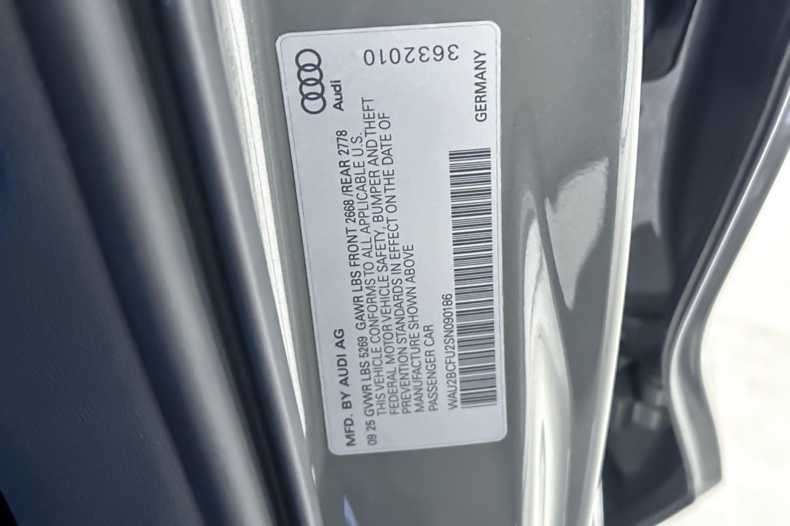 2025 Audi A5 Premium Plus