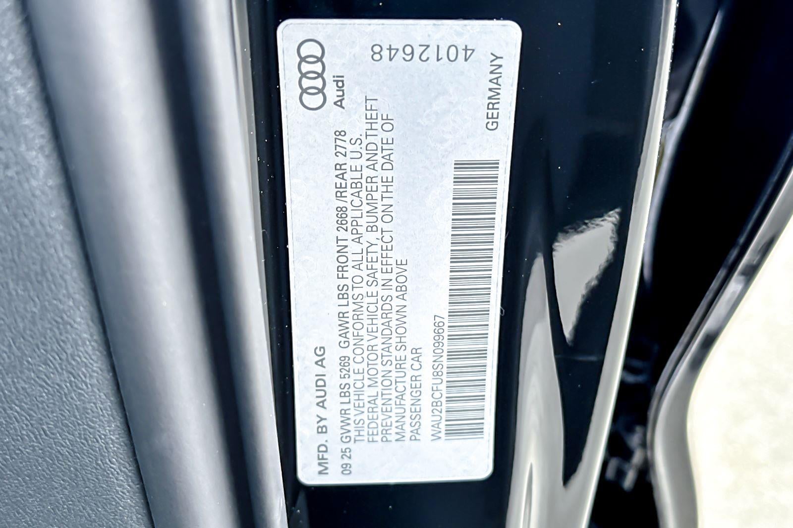 2025 Audi A5 Premium Plus