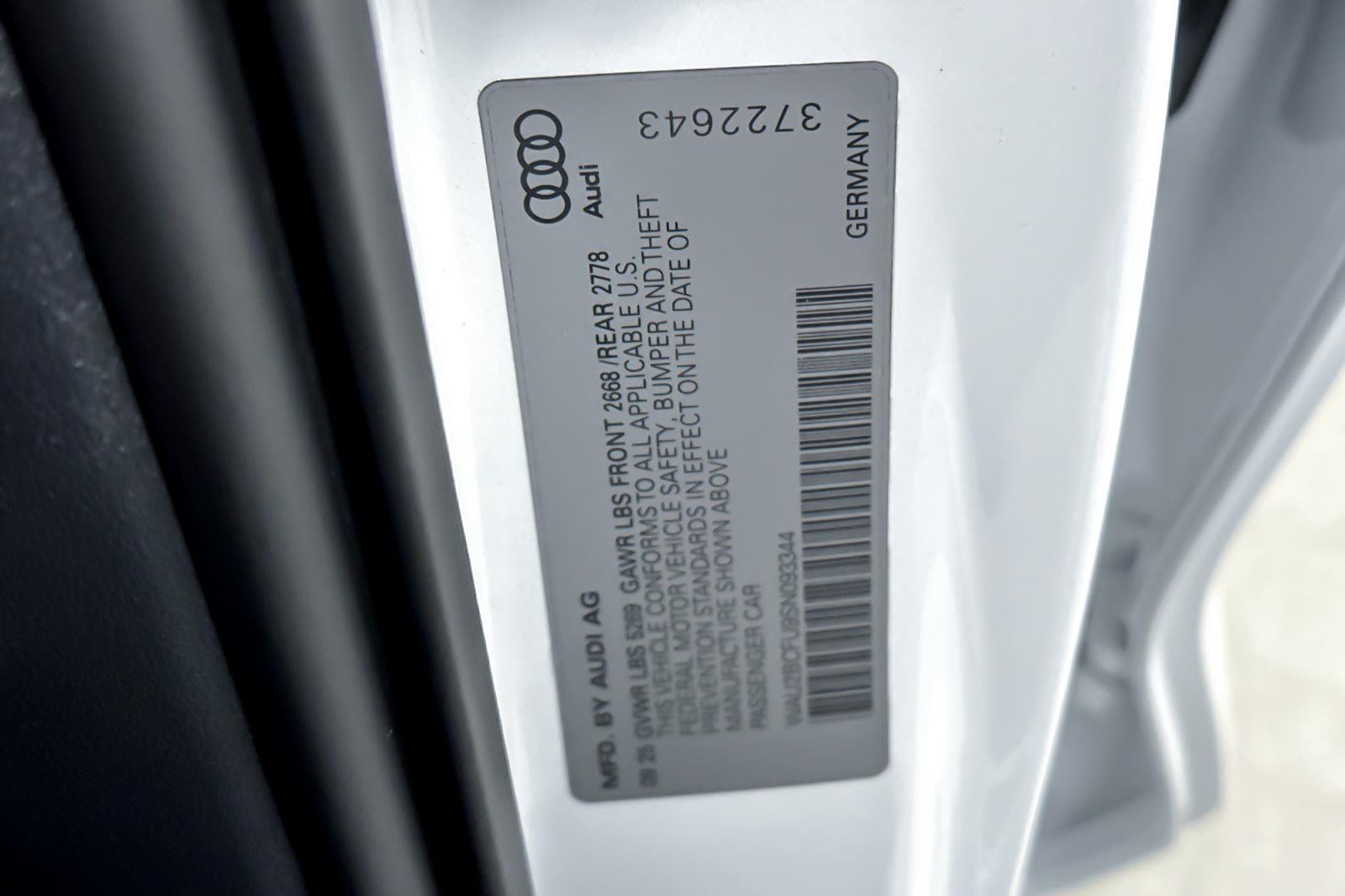 2025 Audi A5 Premium Plus