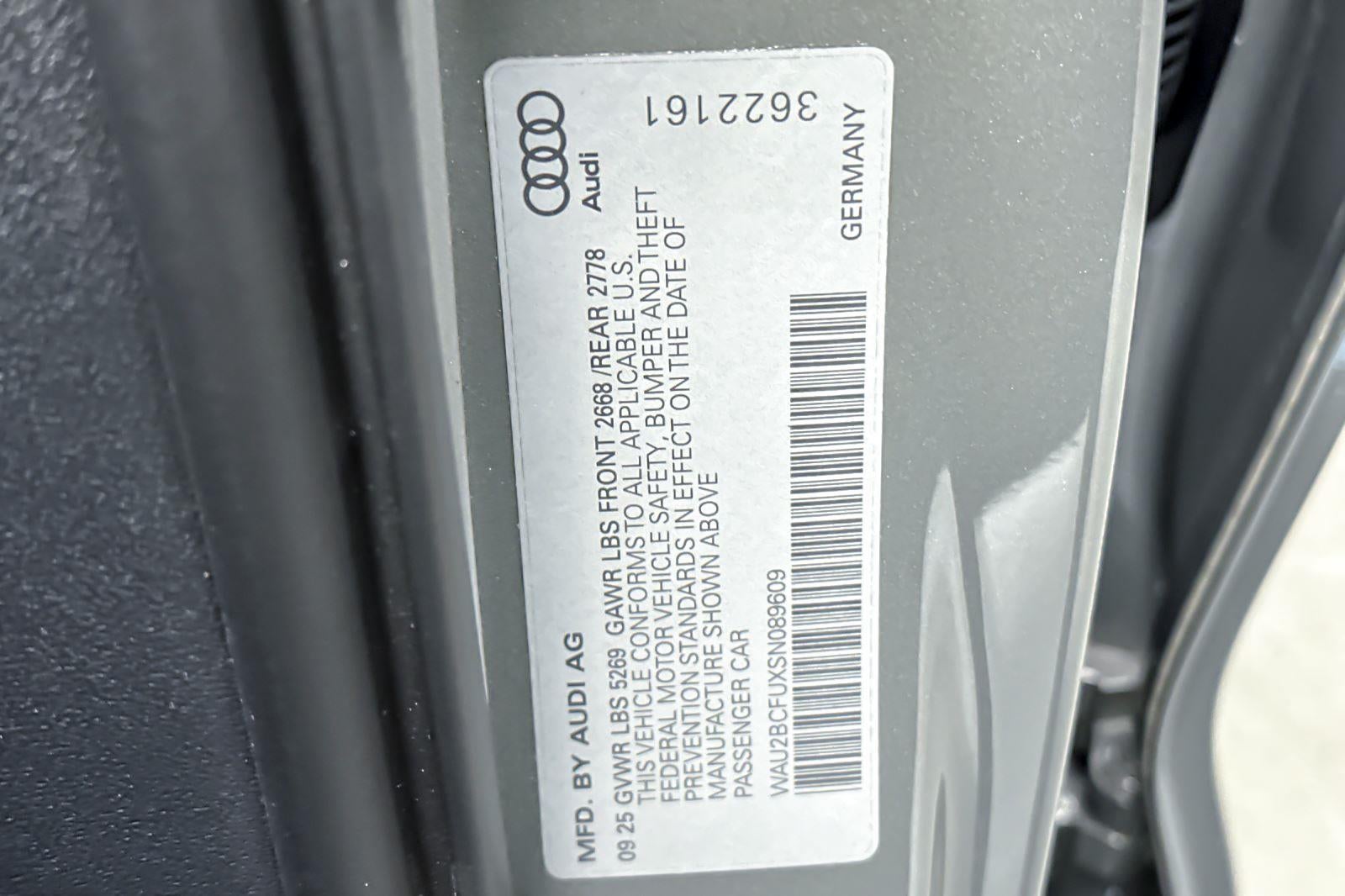 2025 Audi A5 Premium Plus