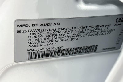 2025 Audi A6 e-tron Premium Plus