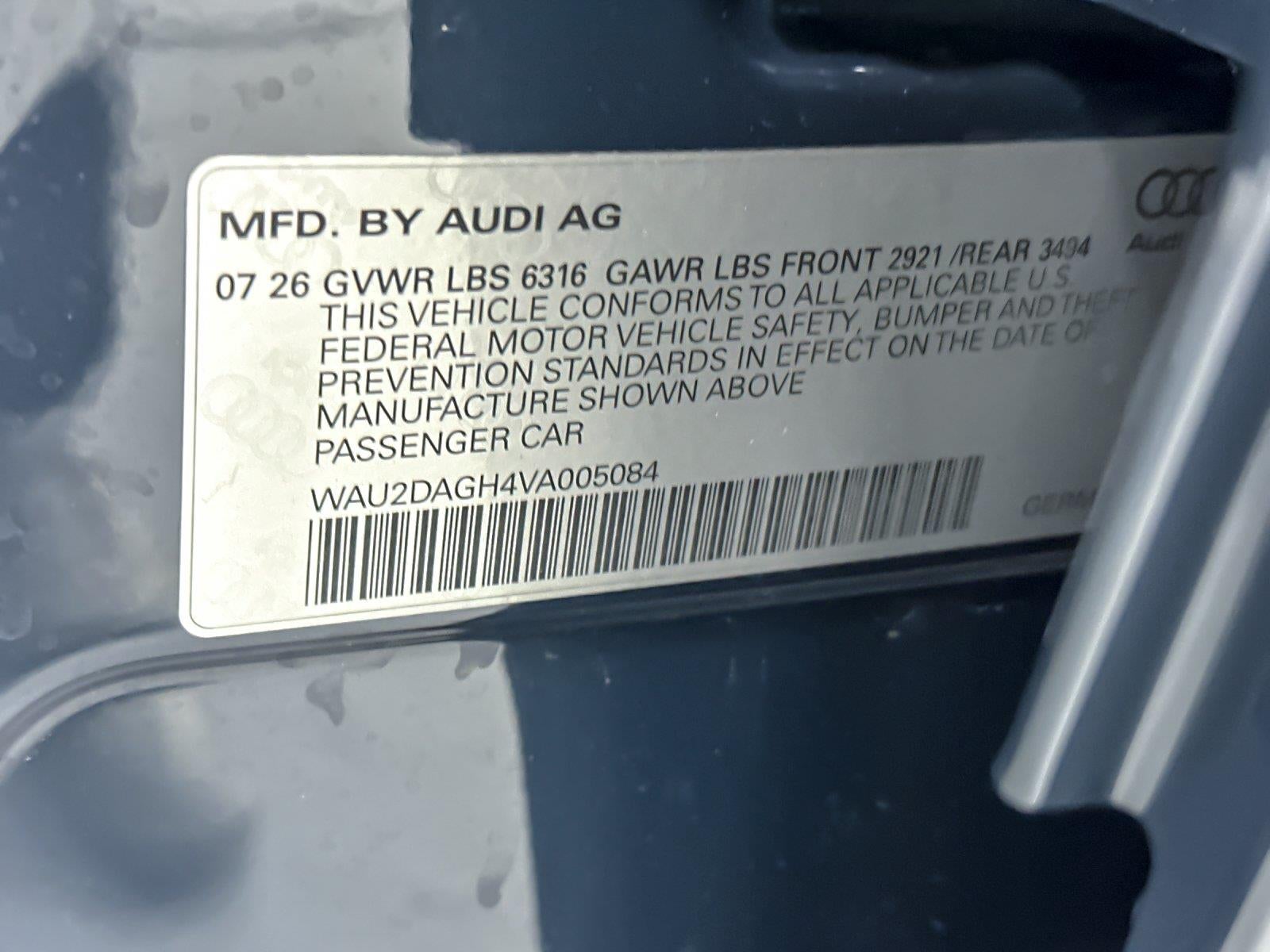 2027 Audi A6 e-tron Premium Plus