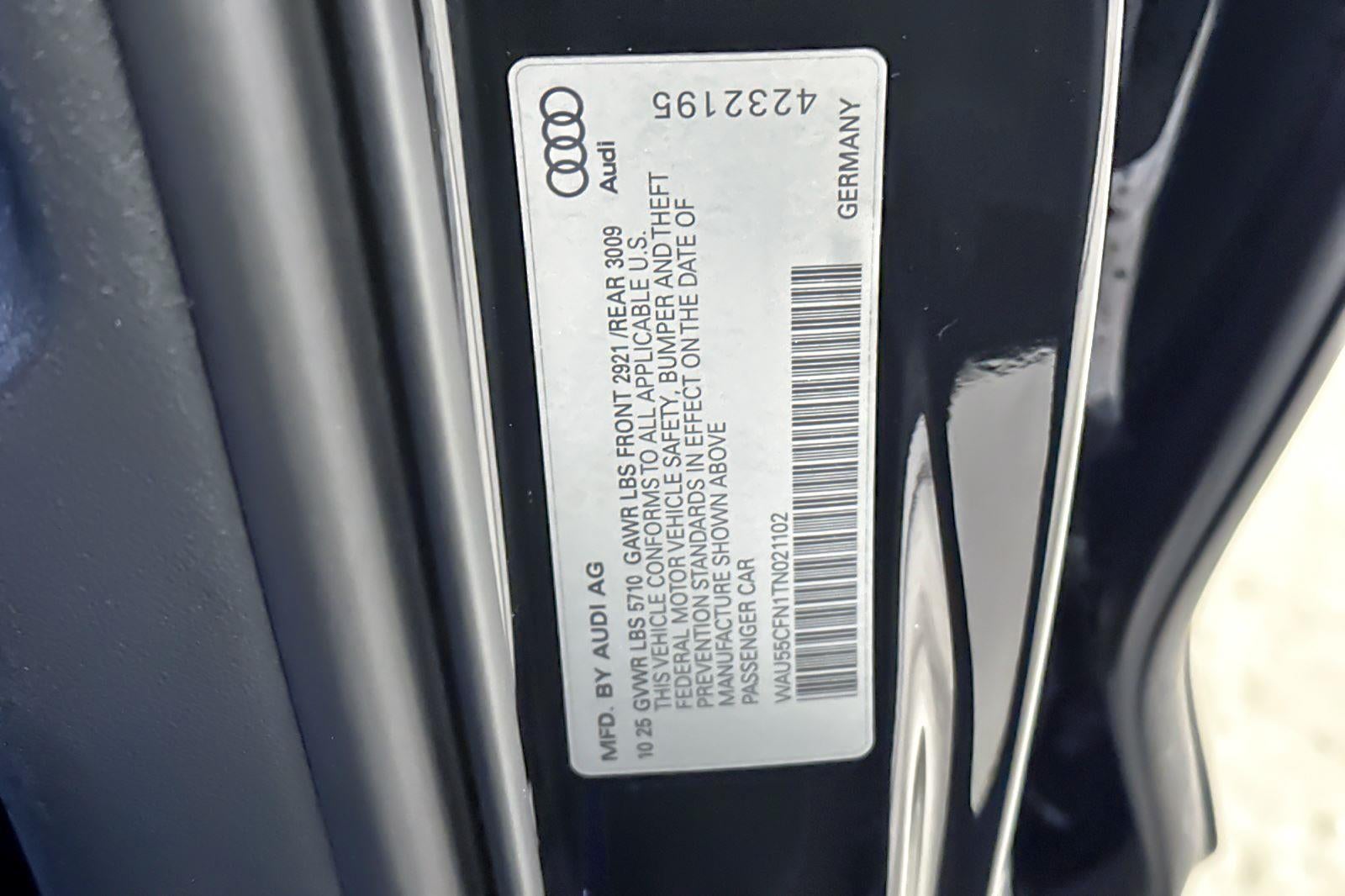 2026 Audi A6 Sedan Premium Plus