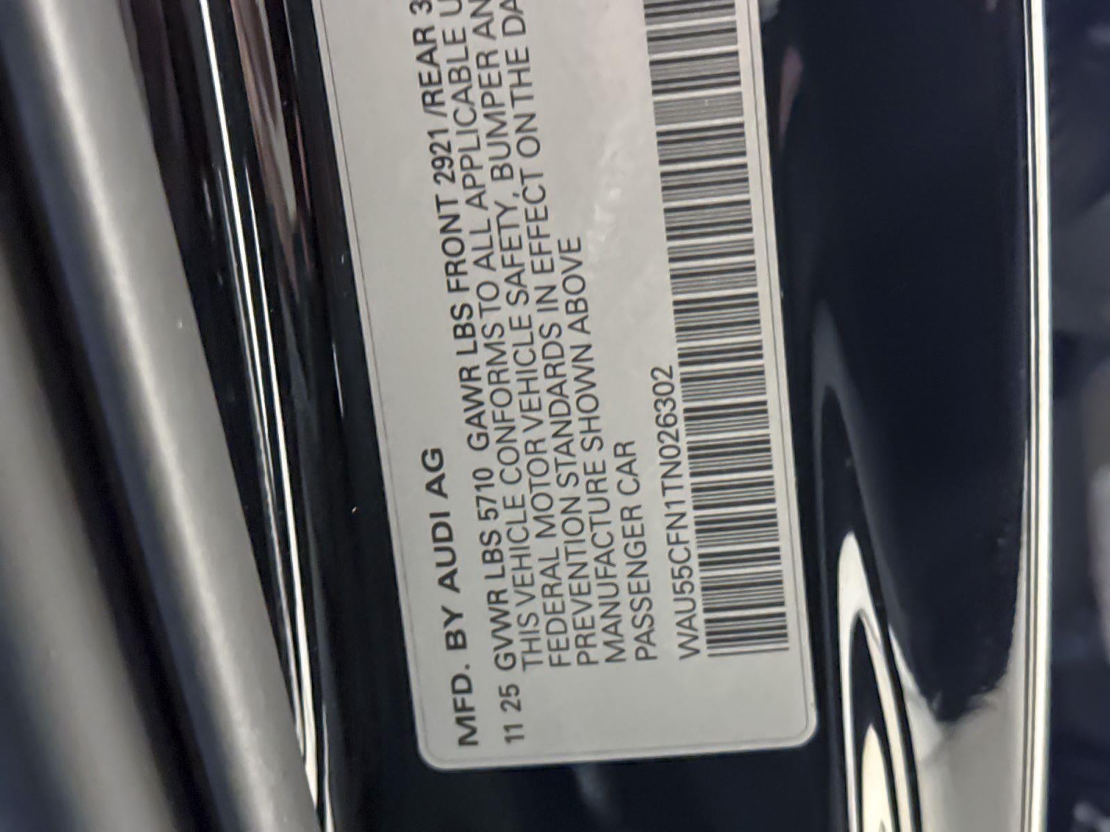 2026 Audi A6 Sedan Premium Plus