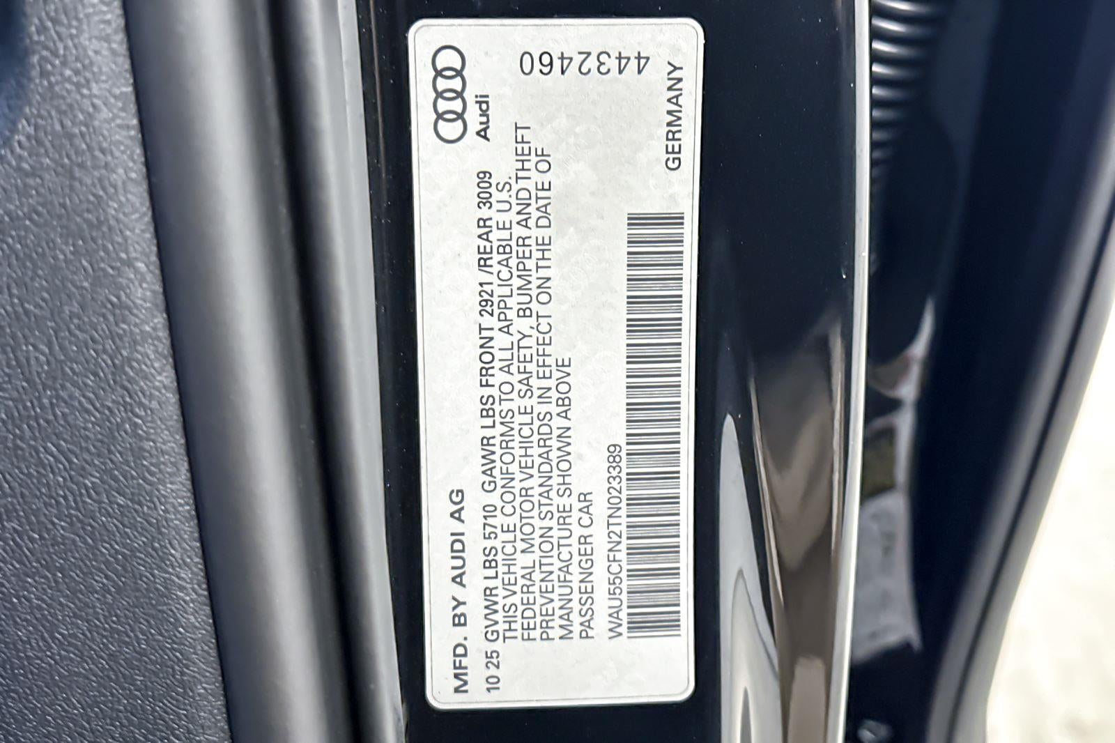 2026 Audi A6 Sedan Premium Plus