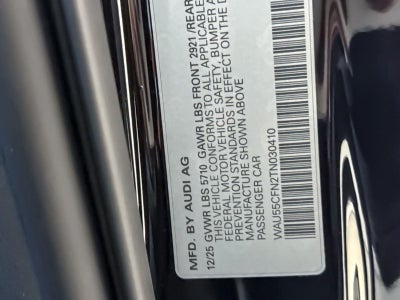 2026 Audi A6 Sedan Premium Plus